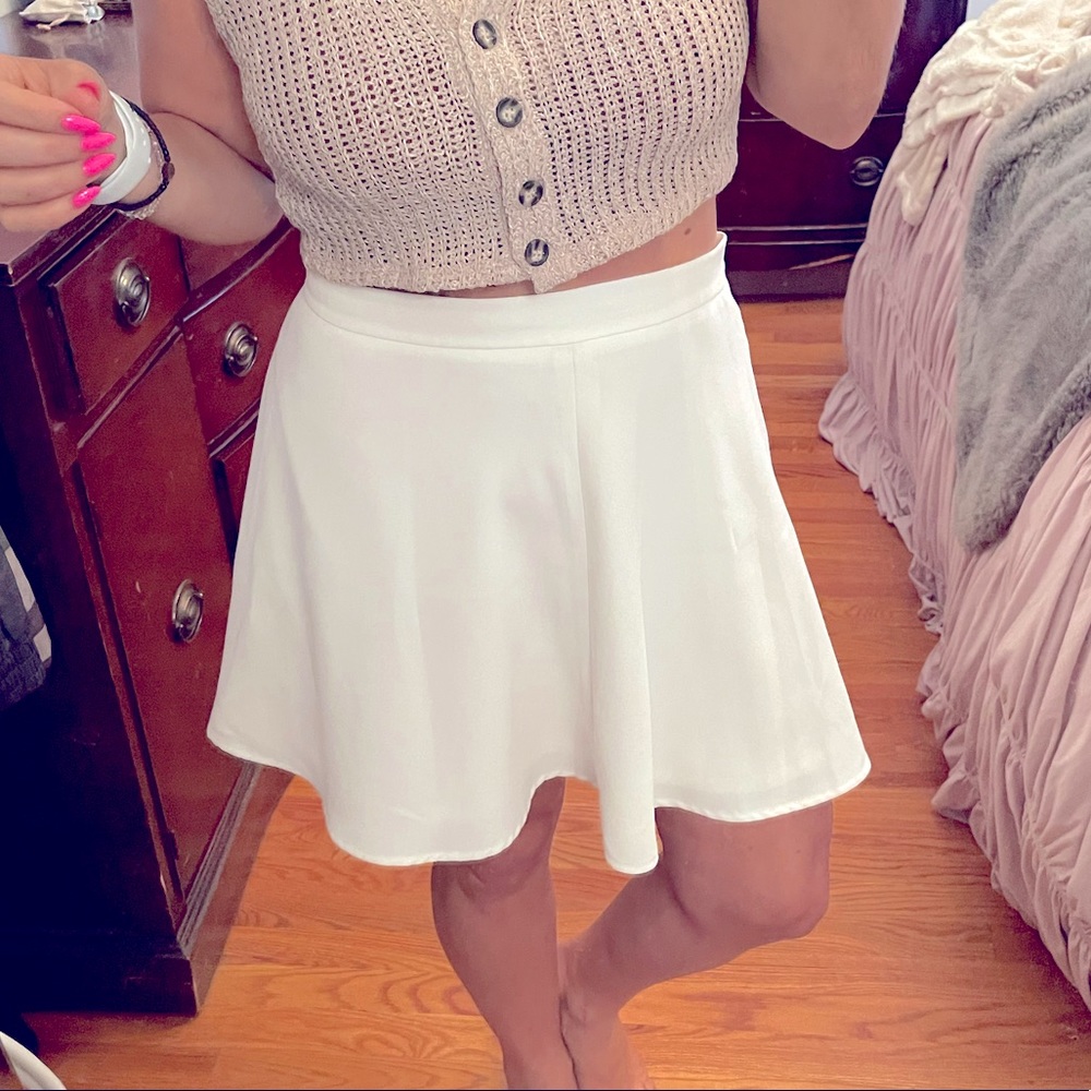 White Express A Line Shirt size 8
